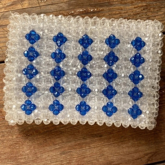 Anthropologie Beaded Pouch Bag - Picture 3 of 3